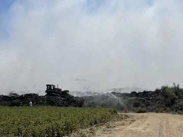 Šamac: Velika količina dima pravi problem stanovništvu