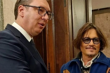 Vučić se sastao sa Džonijem Depom