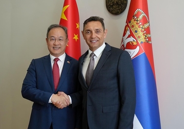 Vulin se sastao sa ambasadorom NR Kine Li Mingom