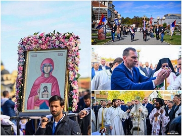 Mitropolit Fotije blagloslovio Ugljevik: Grad vjere, ljudi i budućnosti (FOTO)