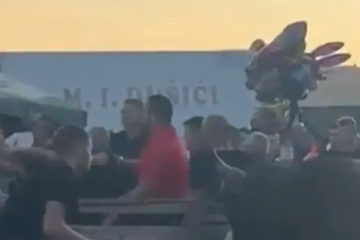 Tuča na koridi u BiH: Potukli se zbog neisplaćene opklade na borbu bikova (VIDEO)
