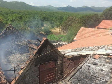 Nastavlja se gašenje požara na Leotaru