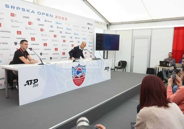 Milinović: Sve spremno za turnir, teniseri već treniraju
