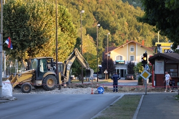 Ugljevik: Priprema za rekonstrukciju Karađorđeve ulice - u toku zamjena toplovodne mreže