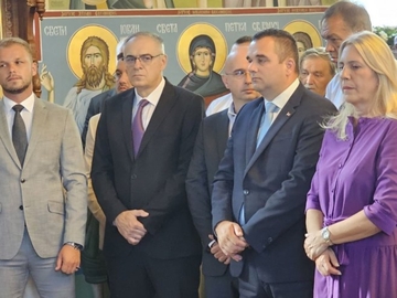 Cvijanovićevoj i Miličeviću uručen Orden Svetog Save