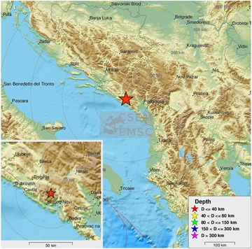 Zemljotres u Crnoj Gori