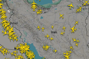 Iran i Izrael zatvorili vazdušni prostor, veliki broj putničkih aviona napušta regiju
