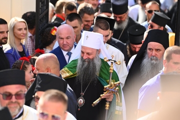 Partijarh Porfirije stigao u Tuzlu (FOTO)