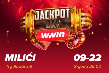 JACKPOT DAY u WWin poslovnici MILIĆI 