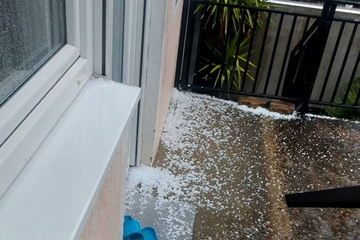 Led za deset minuta napravio haos u Gradišci