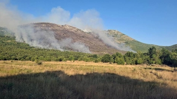 Požar kod Trebinja kritičan: Vatra se širi prema Leotaru, angažovane sve raspoložive snage