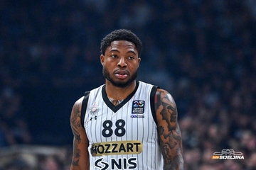 Velika čast za igrača Partizana: Tajrik Džons dobio priznanje Evrolige (VIDEO)