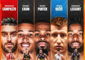 Idealna petorka ABA lige: MVP, trio Partizana i Zvezdin Argentinac