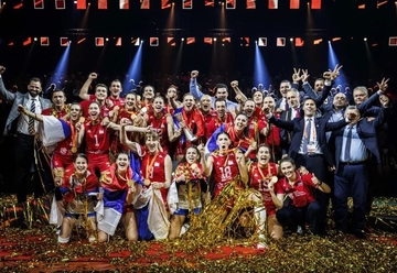 Zlatne odbojkašice dočekane u Beogradu