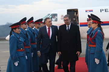 Vučić na putu za Banjaluku