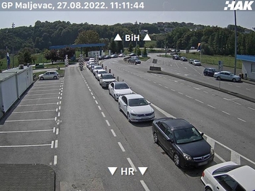 Gužva na tri granična prelaza