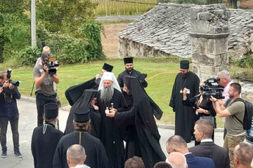 Patrijarh Porfirije u posjeti Manastiru Žitomislić