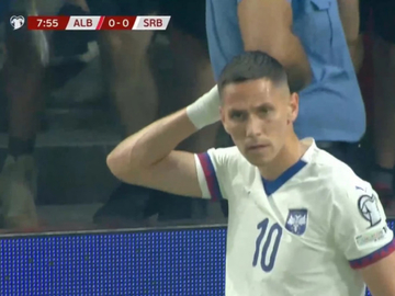 Srpski reprezentativac pogođen u glavu!