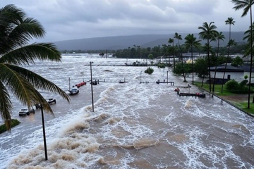 Kataklizmične slike cunamija stižu iz Amerike: Prvi udari već nanijeli štetu (VIDEO)