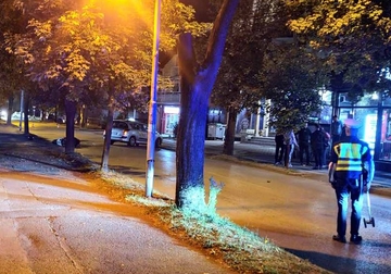 Bijeljina: Sudar motocikla i automobila u Račanskoj ulici (FOTO)