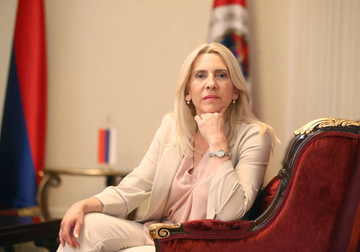 Čestitka Željke Cvijanović: Veliki potencijal mladih harmonikaša Ivanovića i Perića