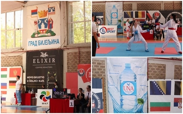 Podrška sportistima: Elixir kafa i voda "UNA" ponosni prijatelji karate turnira “Trofej Bijeljine 2026“ 