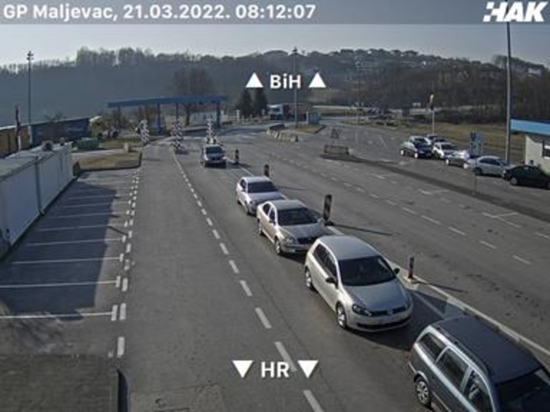 Pojačan saobraćaj na graničnom prelazu Velika Kladuša