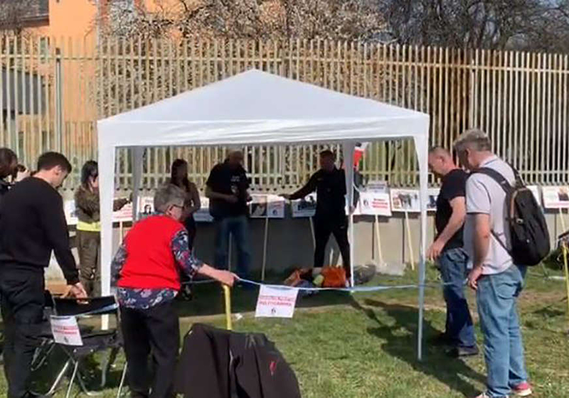 "Ostajem dok ne počnu hapšenja zbog ubistva mog sina!" Davor Dragičević će još jednu noć provesti u šatoru ispred Tužilaštva BiH