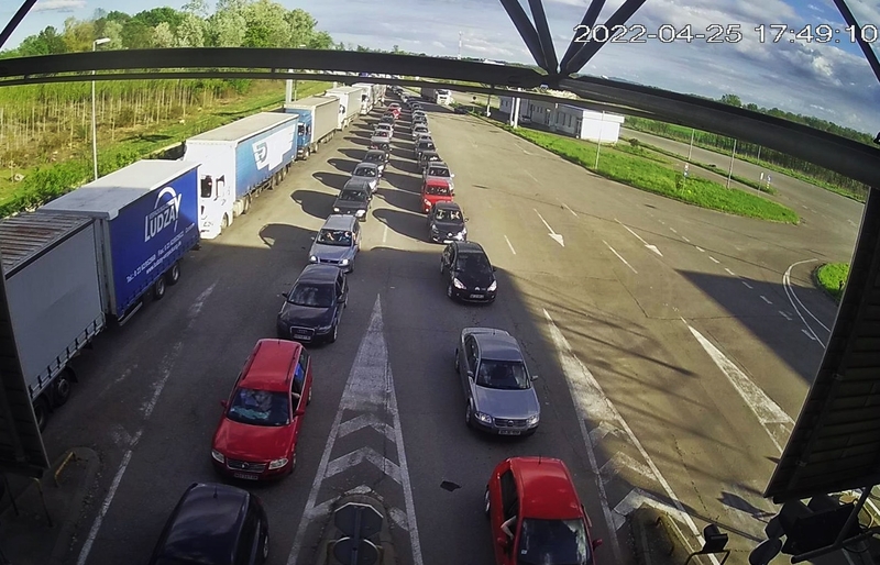 Kolaps na Rači na izlazu iz BiH (FOTO)