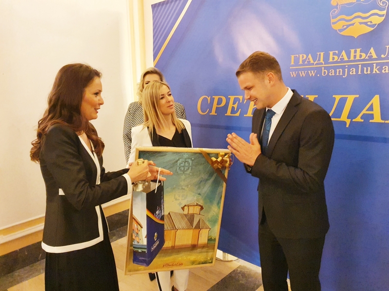 Zekićeva povodom Dana grada: Najljepše želje građanima i rukovodstvu Banjaluke iz Ugljevika