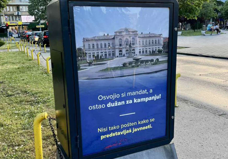 Bijeljina: Otkriveno kome je upućena misteriozna poruka na bilbordima